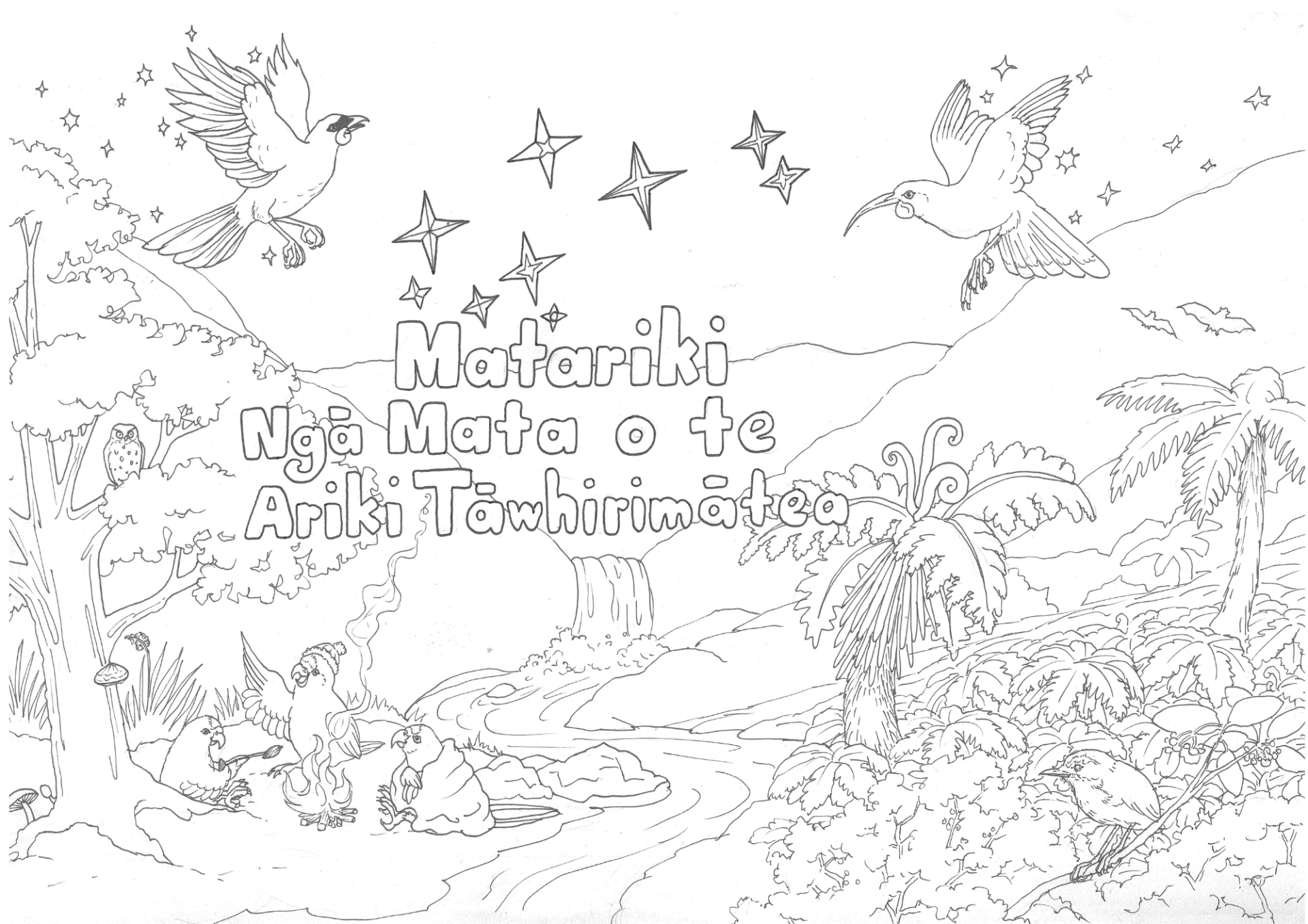 muciillustration - matariki